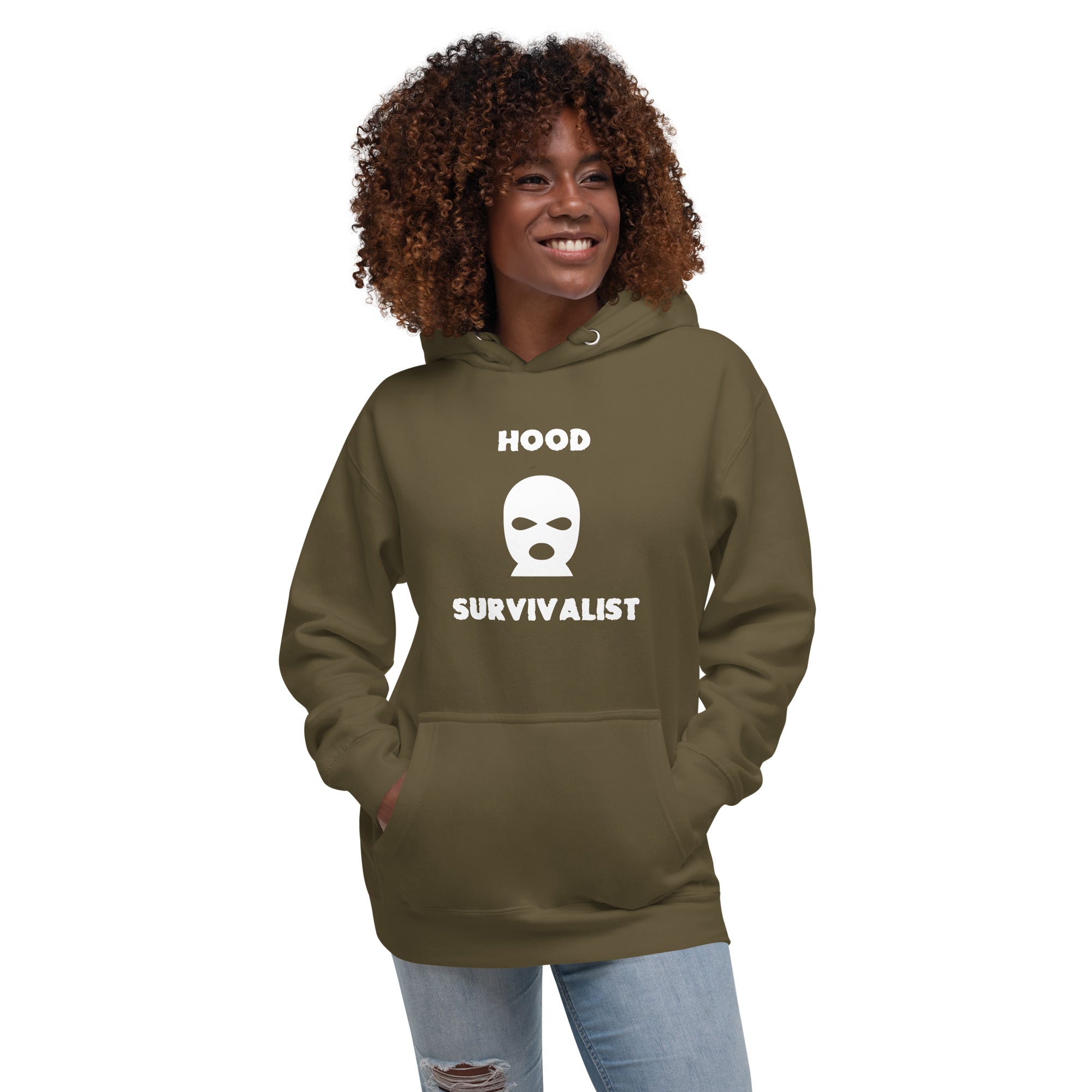 Hood Survivalist Classic Goon Mask Hoodie