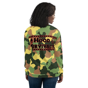 Hood Survivalist Camo Survive Jacket