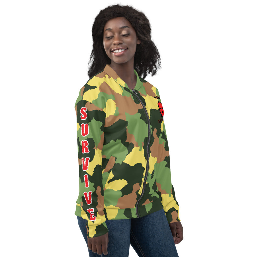 Hood Survivalist Camo Survive Jacket