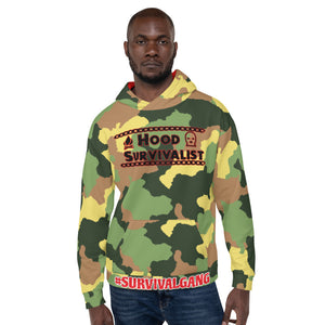 #SurvivalGang Camo Hoodie