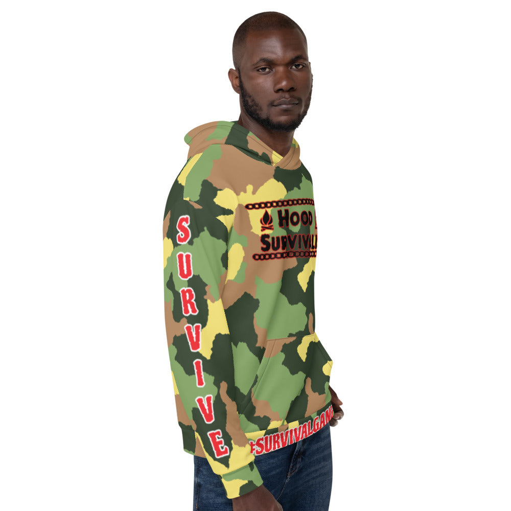 #SurvivalGang Camo Hoodie