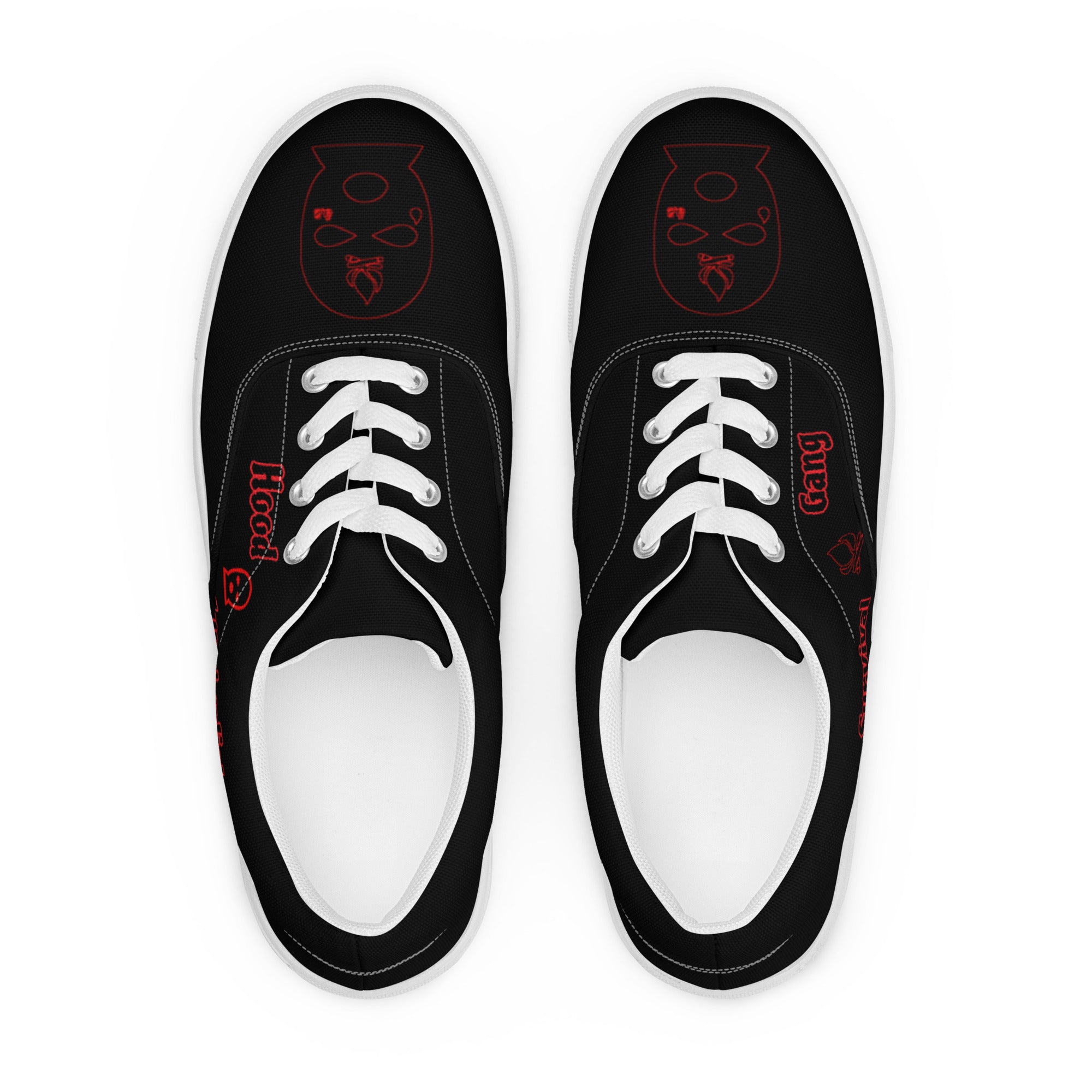 Survival Gang lace-up canvas shoes