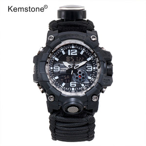 Kemstone Adventure Compass Survival Watch - Hood Survivalist