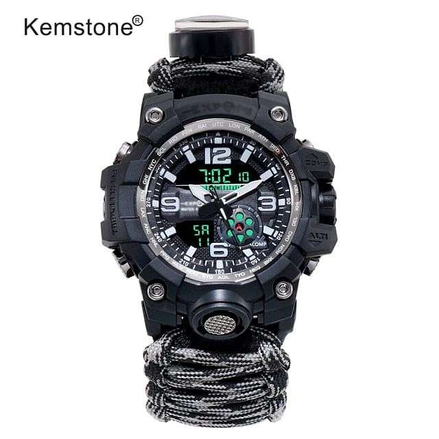 Kemstone Adventure Compass Survival Watch - Hood Survivalist