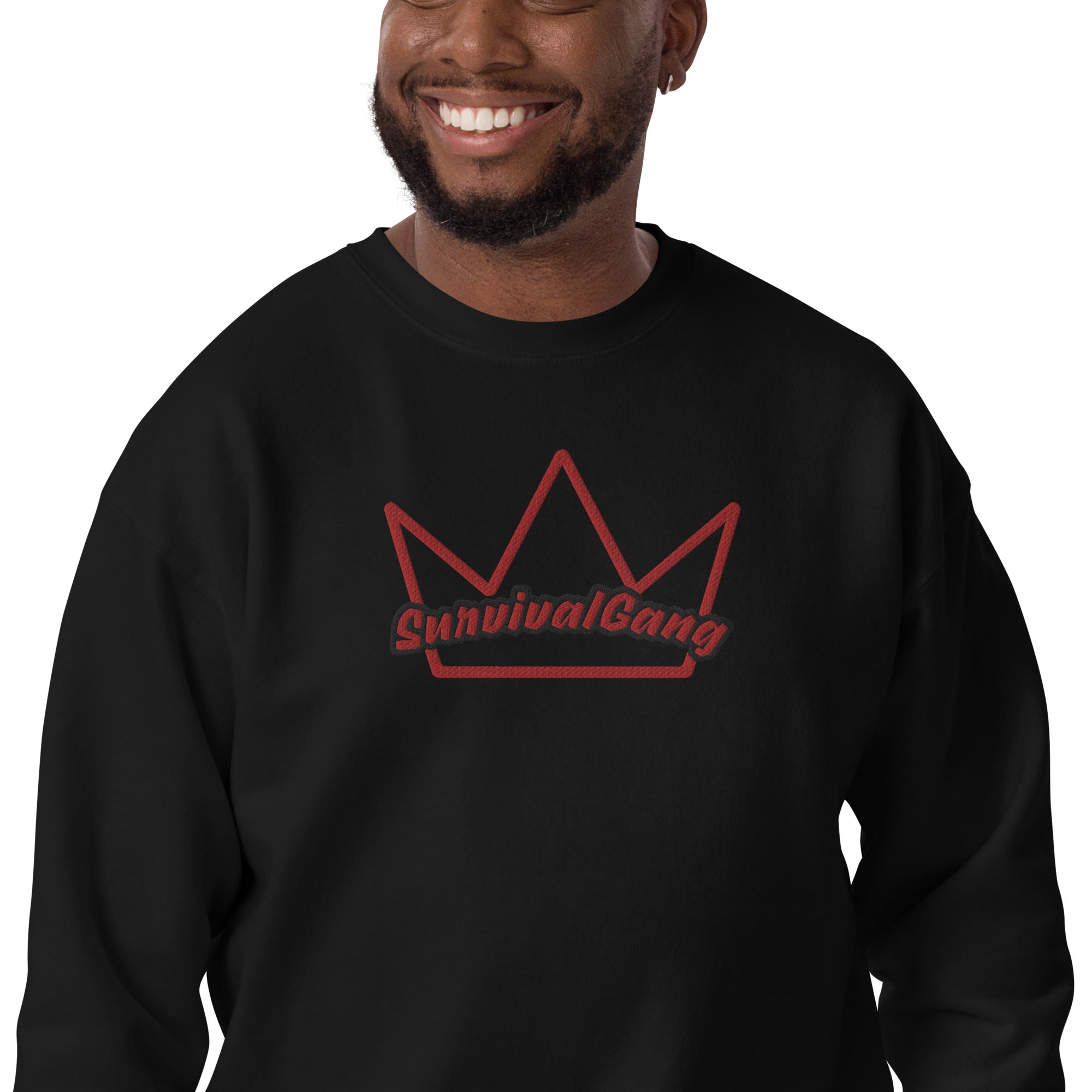 SurvivalGang Survival is King Premium Sweatshirt