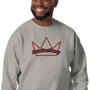 SurvivalGang Survival is King Premium Sweatshirt