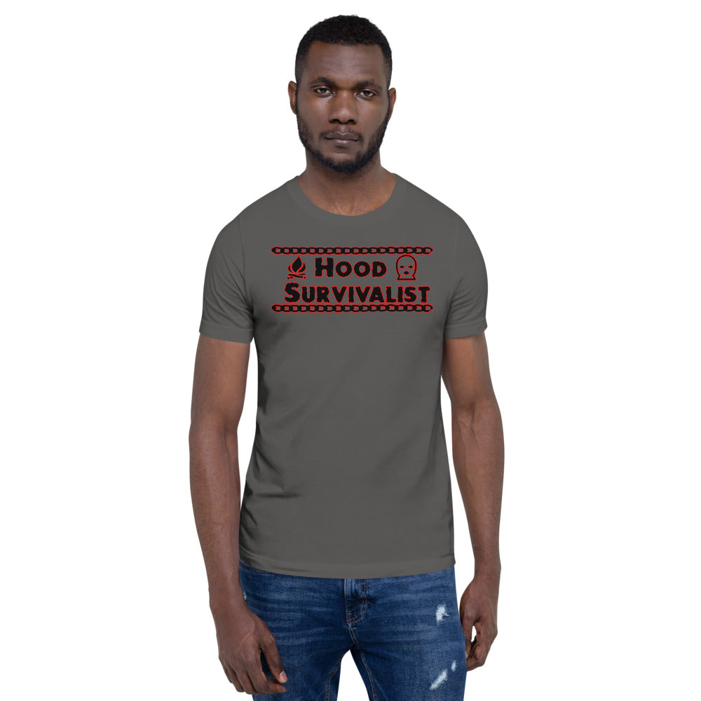 Hood Survivalist Classic Chain Logo T-Shirt - Hood Survivalist