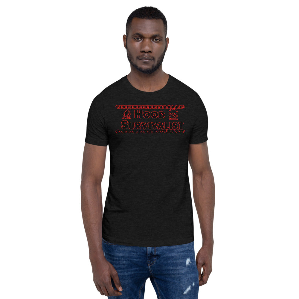 Hood Survivalist Classic Chain Logo T-Shirt - Hood Survivalist